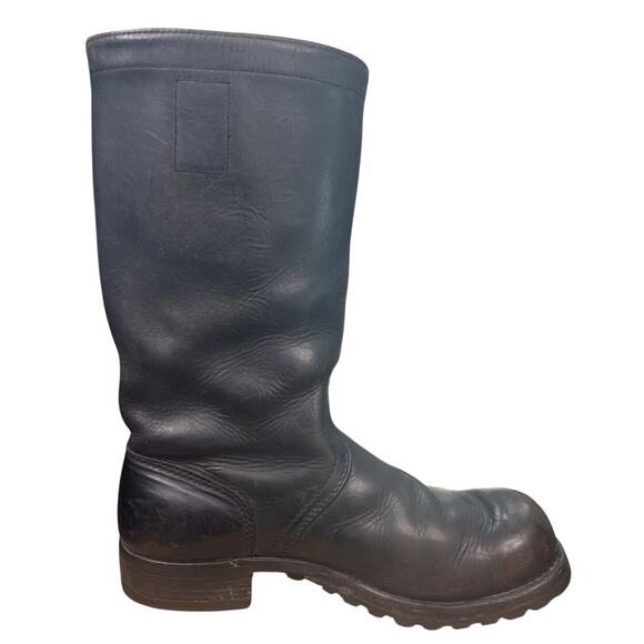 Vintage 1981 West German Military Brown Sea Jackboots Size 11 Wide